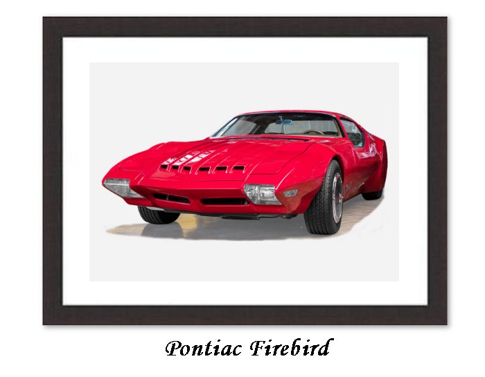 Pontiac Firebird Framed Print